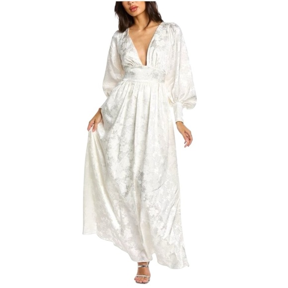 ONE33 SOCIAL Dresses & Skirts - One 33 Social Jacquard V Neck Dress